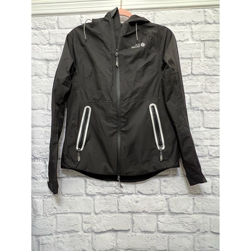 Icewear Mía Hardshell Layered Jacket Black Size XS Outdoors